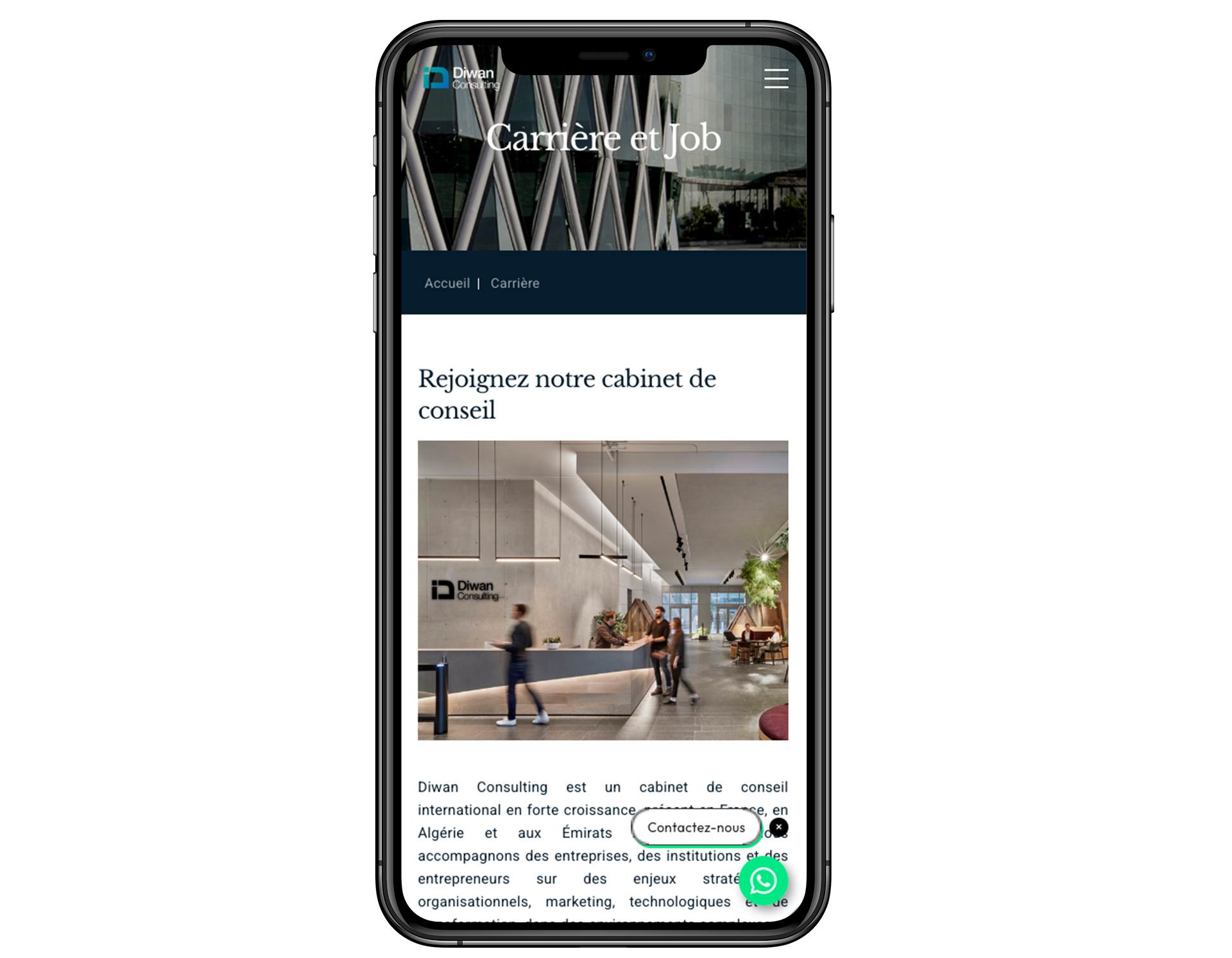 carriere jobs Diwan Consulting