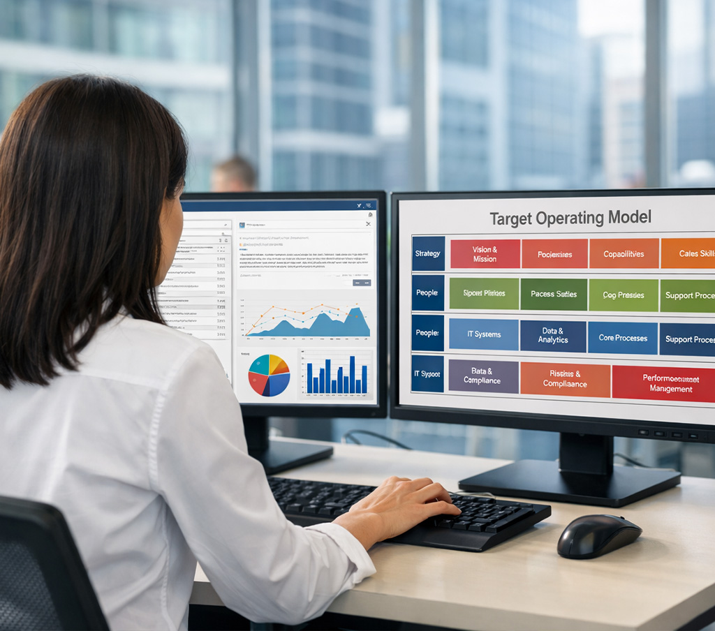 Définition du Target Operating Model IA
